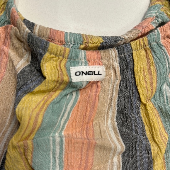 O’Neill Girls Striped Multicolor Top - Picture 4 of 4